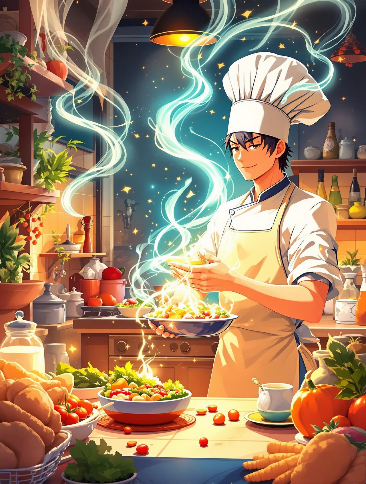 追梦漫画作品《食灵》封面