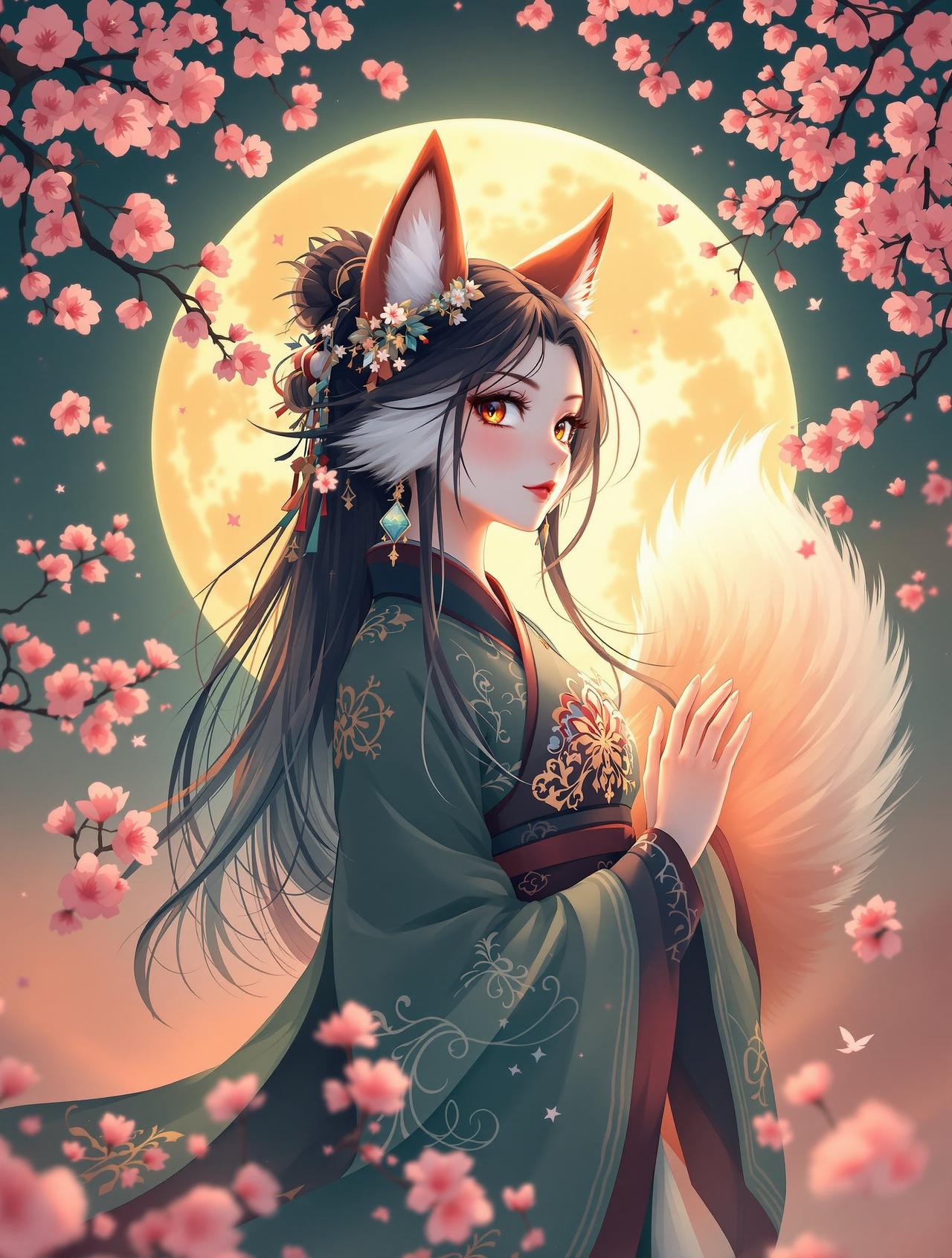 追梦漫画作品《妖灵绘卷》封面