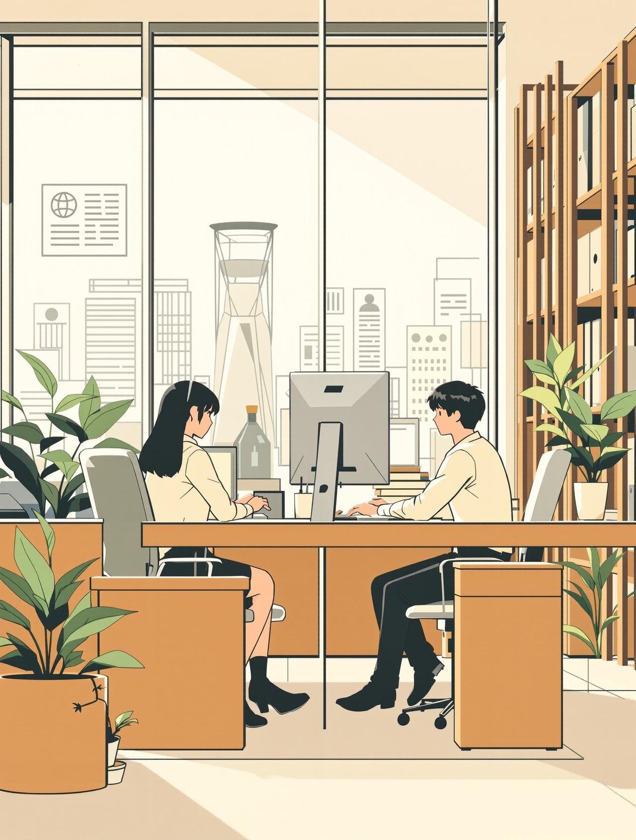 追梦漫画作品《办公室物语》封面