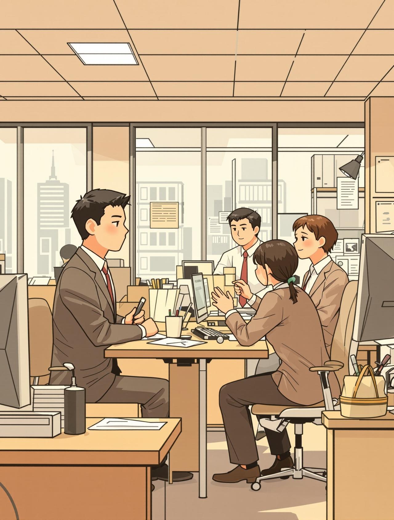 追梦漫画作品《办公室物语》封面